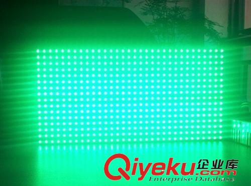供应LED显示屏单元板  P10绿半户外  LED半户外绿单元板 厂家直销