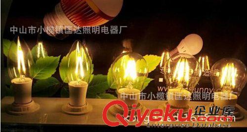 LED灯丝灯泡仿钨丝灯泡爱迪生球泡LED照明灯4W6w8W恒流驱动