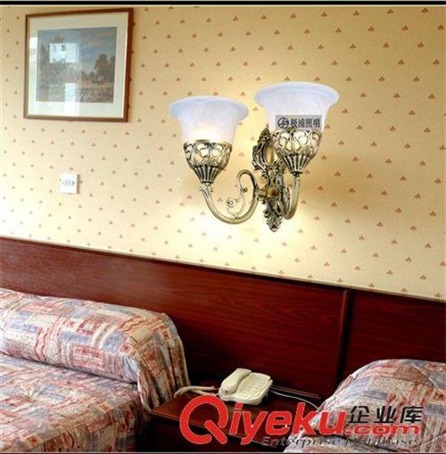 壁灯 欧式床头灯创意镜前灯墙壁卧室 灯具801-2