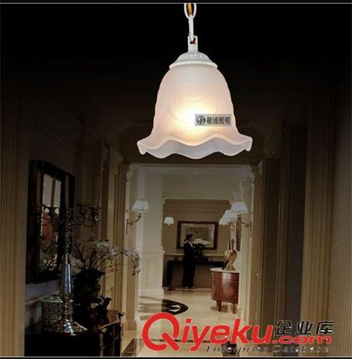 欧式吊灯简欧田园客厅灯饰复古铁艺术卧室灯具简约创意LED餐厅灯