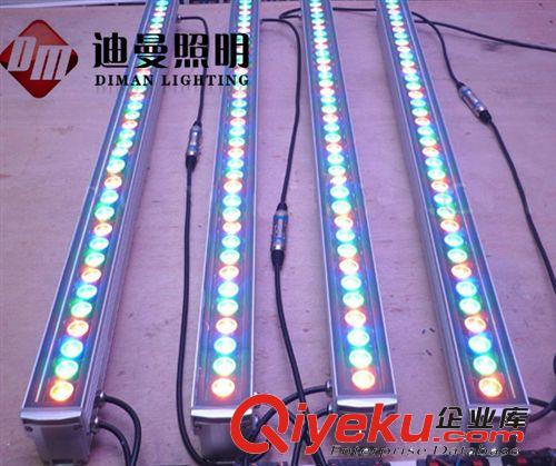 厂家供应亮化灯具12W4646单色七彩 LED洗墙灯 LED线型投光灯