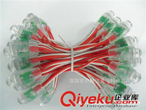 led单灯12MM 5V 红光LED外露灯串led穿孔灯串led点控外露深圳厂家