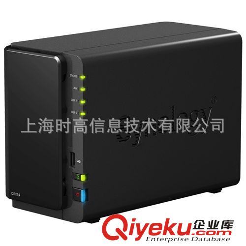 synology DS214 NAS 网络存储服务器 群晖 2BAY 塔式 取代DS213