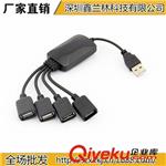 6996#USB分线器  八爪鱼USB分线器  四口USB HUB 一拖四分线器