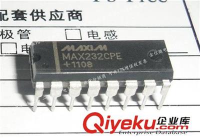 新年份深圳现货批发MAXIM进口原装 MAX232CPE 可开17%增值xx！