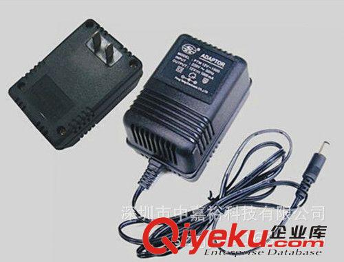 供应 插墙式DC12V 1A线性电源适配器