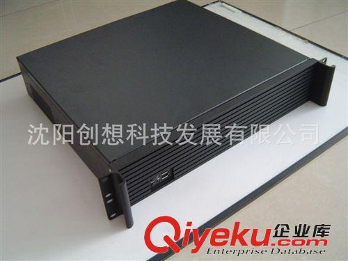 2U黑色工控机箱 标准上架式工控机机箱 IPC-602