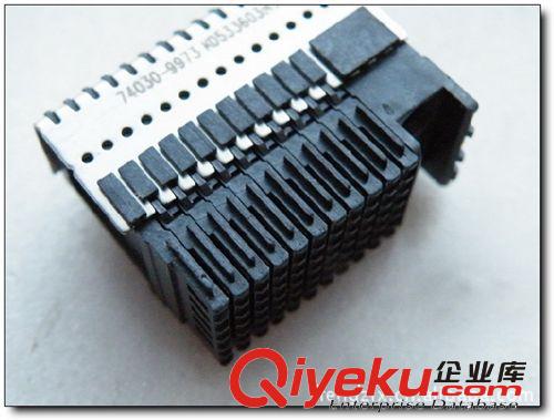 原装MOLEX 60P板对板连接器插座母座座 镀金排母 6*10 740309973