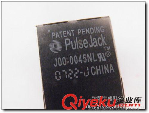 原装PULSE JACK RJ45水晶头连接器插座滤波变压器灯 J00-0045NL