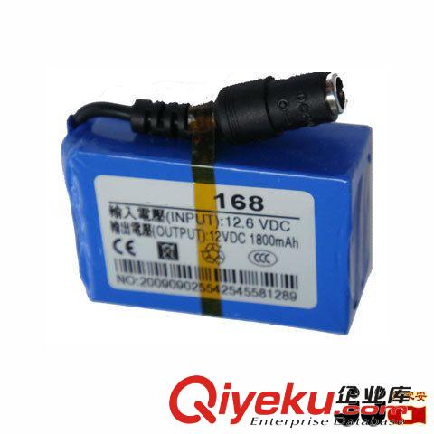 12V 1800mah 安防专用电源 最小移动电源 随身聚合物蓄电池高容量