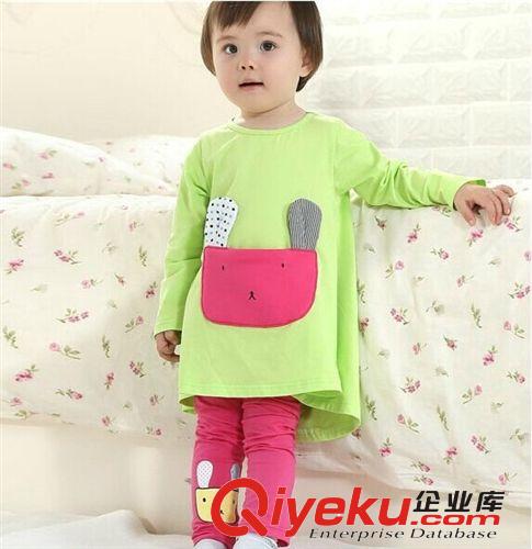 2014秋季新款韩版儿童套装 童套装 纯棉卡通儿童休闲套装