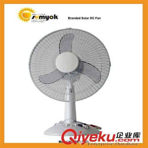 广州森阳厂家供应太阳能风扇OS-1216D 16寸家用落地扇 直流12V