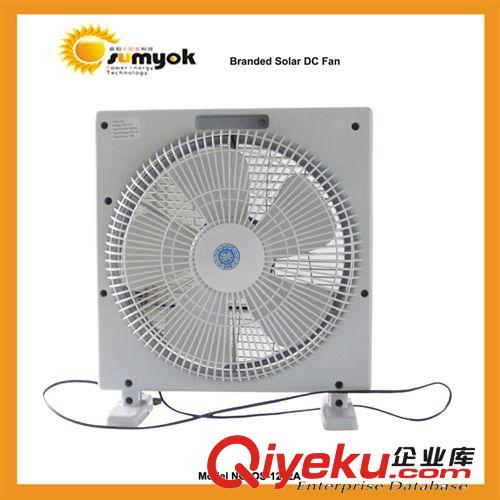 广州森阳厂家供应太阳能风扇OS-1212A 12寸家用台式扇 直流12V