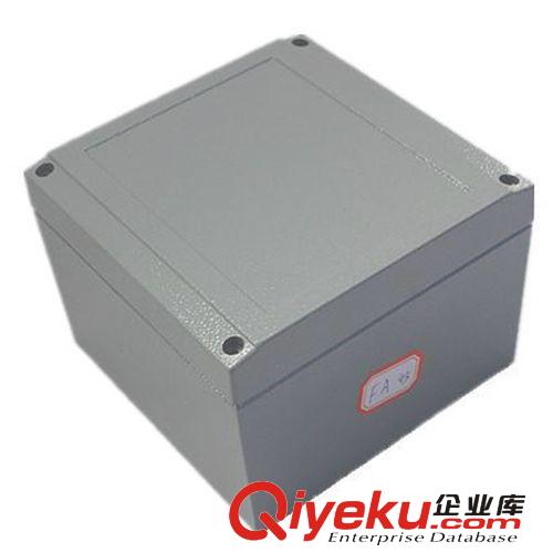 订做铸铝接线盒 可加工开孔配接头电器金属防水盒 100*100*60mm
