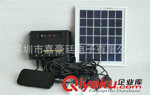 4W 5W 6W 锂电池 太阳能照明系统 太阳能小系统 M-003