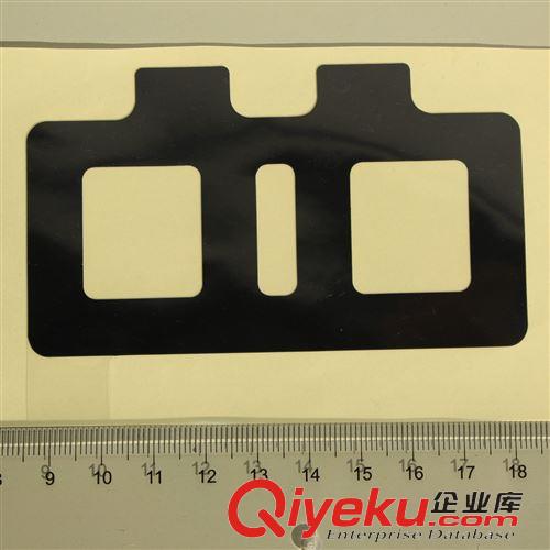 绝缘垫片 江苏胶带模切 PET黑色塑料片模切 高品质绝缘垫片
