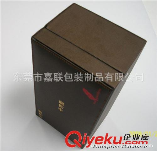 厨窗主推产品 东莞工厂订做台湾高山茶叶礼品盒 gd皮质茶叶包装礼盒订做