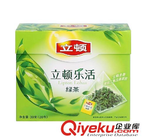 饮品系列 立顿乐活绿茶20包   可供商超