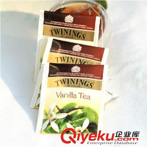 饮品系列 英国皇家TWININGS川宁 50g香草果香红茶   可供商超