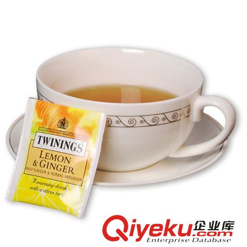 饮品系列 英国皇家TWININGS川宁柠檬干姜 花草茶  可供商超