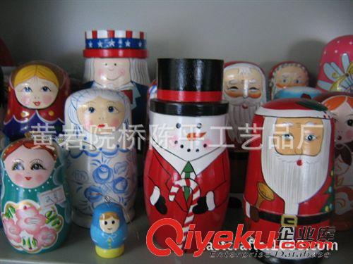俄罗斯套娃 黄岩工厂生产供应各种木制彩绘俄罗斯套娃木质装饰娃娃