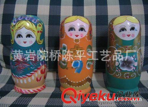 俄罗斯套娃 专业工厂生产供应各种木制彩绘俄罗斯套娃木质装饰娃娃