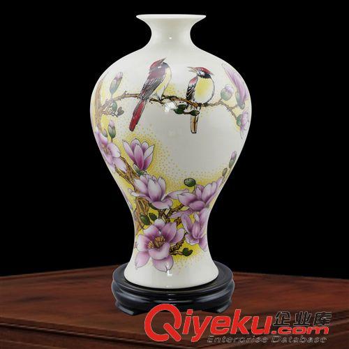 2015年1月上新 中国风古典冬瓜瓶陶瓷花瓶gd礼品盒套装家居装饰摆件送礼精品