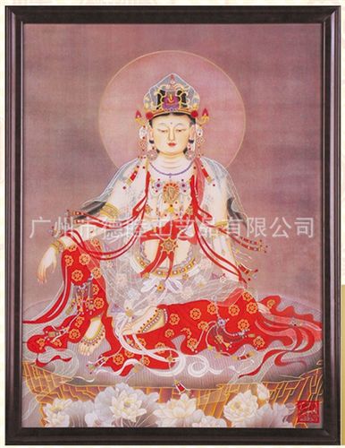 瓷板画 供应工艺瓷板画陶瓷画 红衣观音菩萨 陶瓷工艺品厂家批发一手货源