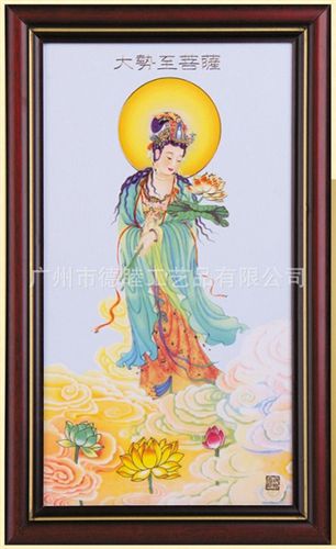 瓷板画 供应中国特色的民族工艺陶瓷瓷板画陶瓷画 佛像陶瓷工艺品批发