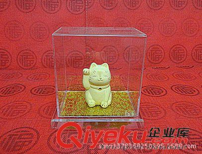 电铸绒沙金 厂家直销电铸绒沙金工艺礼品摆件动物生肖系列Q-D091招财猫