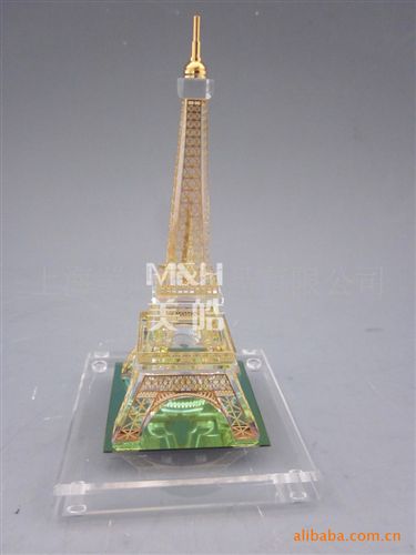 零售产品 热销旅游纪念品 中小号巴黎埃菲尔铁塔模型 支持混批