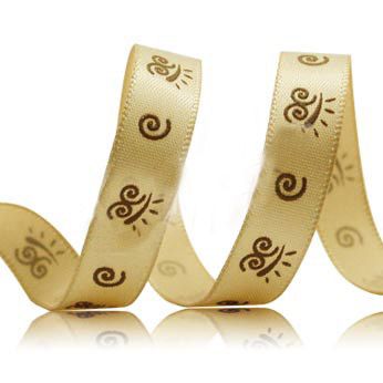 各类〈织唛／商标〉系列 供应(三信美)特殊烫金罗纹带
