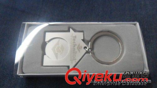 代币钥匙扣 厂家订做房子金属钥匙扣　代币车标钥匙扣　PVC盒子包装