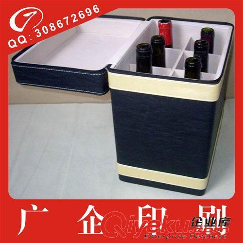 酒水、饮料包装 厂家生产加工 高级 红酒礼品盒 定做 红酒皮盒 做工精美 xx大气