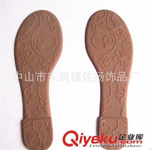 鞋底 中山鞋辅件厂专业生产PVC软胶鞋材  拖鞋鞋底 鞋花 鞋扣