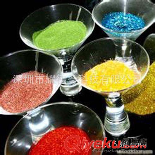 更多产品 大红色PET耐高温耐溶剂普通色金葱粉，青草绿PET进口国产金葱粉
