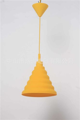 彩色硅胶吊灯系列 厂家直销 创意DIY硅胶吊灯灯罩 折叠硅胶灯罩  专利产品 {dj2}货源