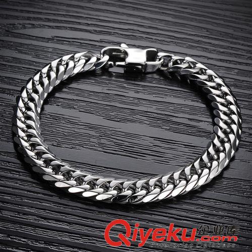2014新款上市 加盟代理 韩版个性创意 不过敏潮流钛钢手链批发 型男之链 GS719