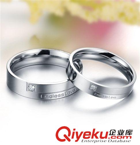 价格分类 外贸批发 韩版饰品 钛钢情侣戒指 时尚对戒 指环批发 GJ243
