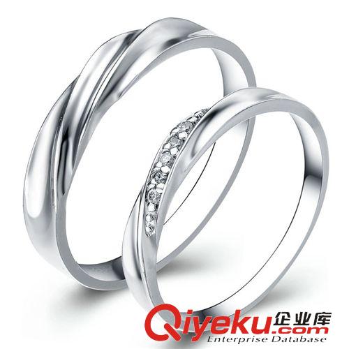 情侣专区 [热]戒指 QL867 纯银戒指 情侣对戒 925纯银 纯银戒指 银饰批发