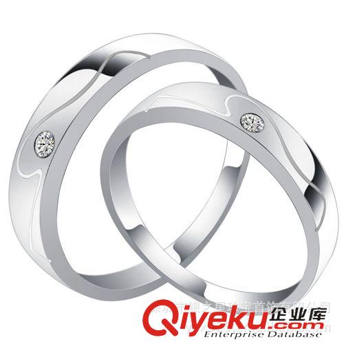 情侣专区 QL396 银饰批发 情侣戒指 925纯银 结婚对戒 戒指 指环 尾戒 纯银