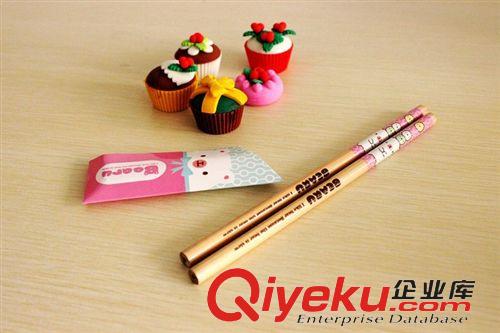     文具套装 南韩文具 学生礼物创意礼盒圣诞橡皮 立体蛋糕铅笔组合文具套装