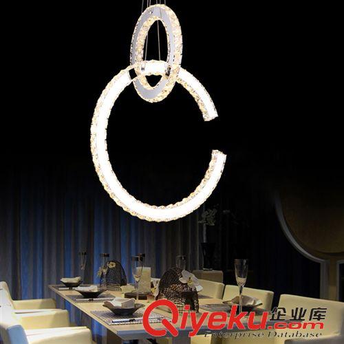 LED水晶灯 梦幻现代水晶吸顶客厅餐厅灯 小窝豪华水晶灯 吊坠式水晶灯饰 淘
