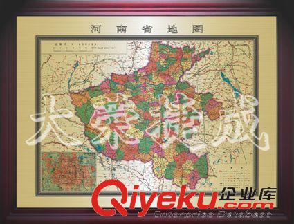 地图系列 供应gd地图、装饰地图、工艺地图、铜地图（河南省省市地图）