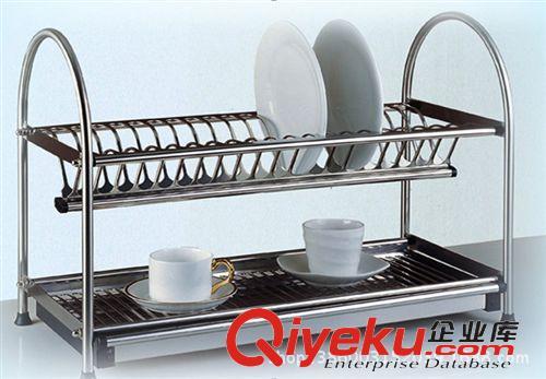 碗碟架 不锈钢双层碗碟架 沥水架 厨房置物架