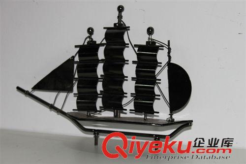 铁艺模型 中国帆船/铁制航船 手工DIY益智玩具船模