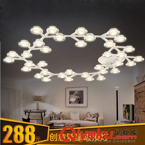 铝材系列 LED吸顶灯 简约创意枝形灯 节能环保客厅餐厅卧室繁星吸顶灯新款