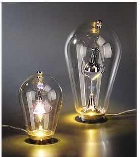 台灯/落地灯 意大利经典Blow table lamp 现代简约台灯 玻璃台灯 吸铁石台灯