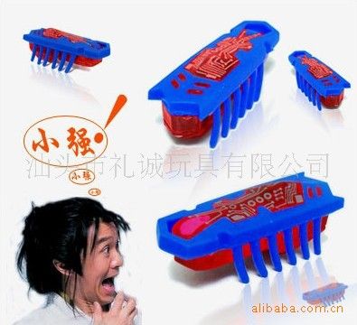 电动玩具 供应LS222340电动玩具 电动小强 快速斗虫 纳米机械虫 牙刷虫