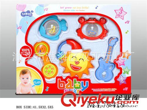 婴幼儿玩具 供应 婴幼儿玩具 婴儿铃,哨系列 摇铃套装 带音乐婴儿摇铃